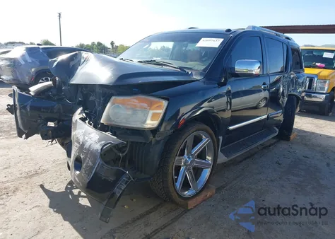 2012 Nissan Armada Sl from USA, damaged, VIN 5N1BA0ND7CN621997